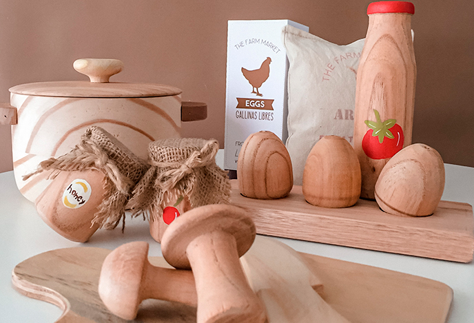Juguetes de madera